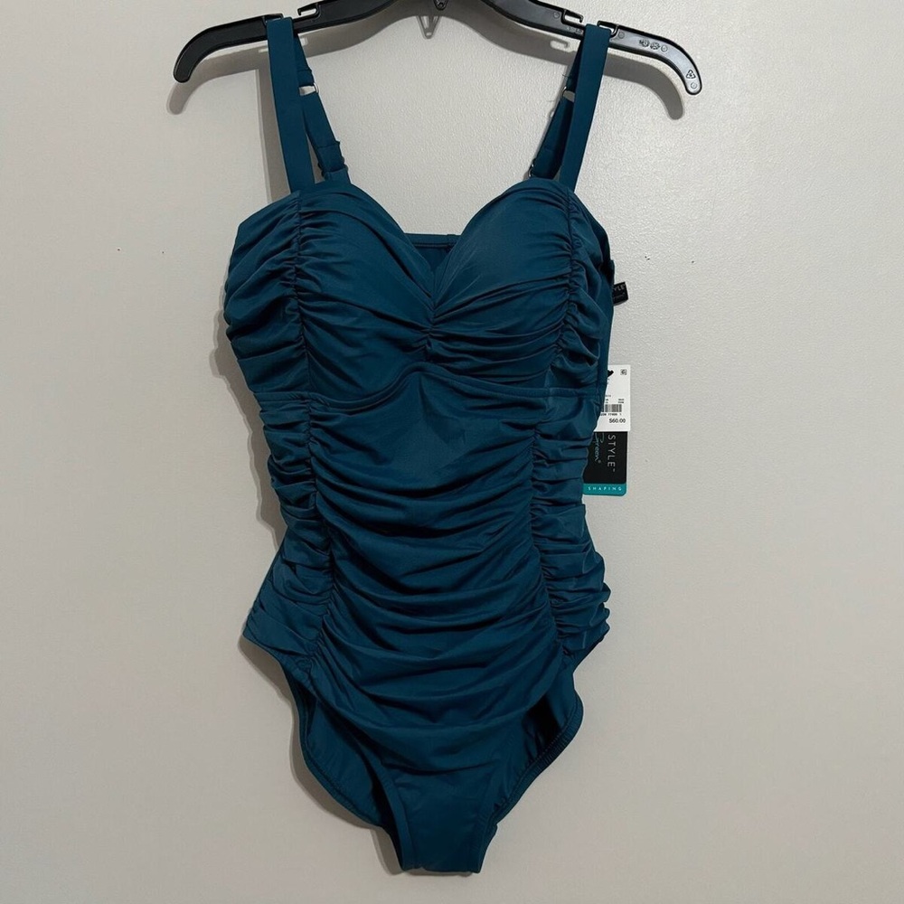 NWT aqua green size 16 swimming suit